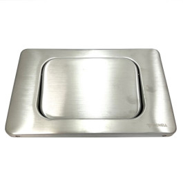 Schell WC-Betätigungsplatte Start-Stopp, edelstahl ohne Schell Logo 032622899