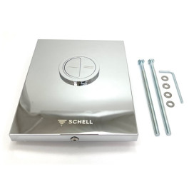 Schell WC-Betätigungsplatte EDITION ECO Zweimengenspülung, chrom 230880699