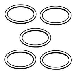 Schell O-Ring-Set für MONTUS Spülkasten 8cm, 5 Stück, d:37 292250099