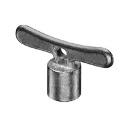 Schell Steckschlüssel Schlüsselweite 6, Innenvierkant, mattchrom 782180399
