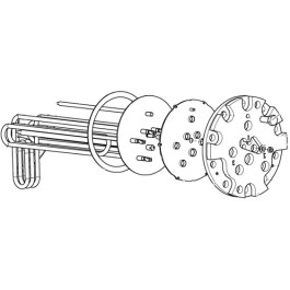 Stiebel Eltron Heizflansch 6000W 400V St SHW-CH Ers. 278218