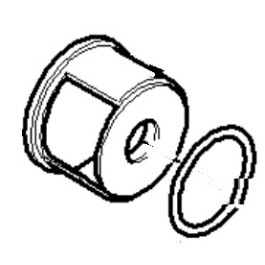 Vaillant Luftsteuerteil VKO unit 179-309/5-Bunit 179-509/5 R2, mit Feder, für Öl-Gebläsekessel VKO unit 140814