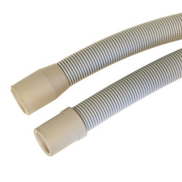 Vieru Waschmaschinen-Ablauf Spiral-Schlauch 150cm, 3/4'', Anschluss 19-22mm 124801001