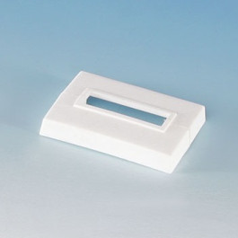 Arbonia Abdeckrosette für Rohboden, Kunststoff weiß ZB00210001