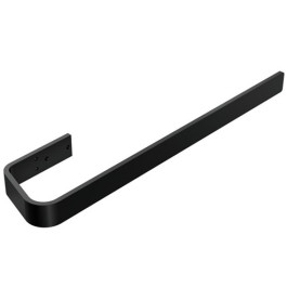 Kermi Handtuchhalter Länge 600mm schwarz (RAL 9005 MT), lackiert ZC01410005