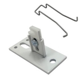 Zehnder Wandkonsole AK 1 mit Schalldämmteil L:40-55 weiß RAL 9016 796011