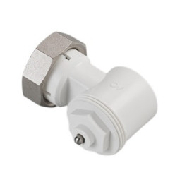 Zehnder Winkeladapter für Thermostat M30 x1,5 Kunststoff, weiß 819500