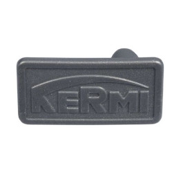 Kermi Clip seitliche Abdeckung rechts bis 03/2018, silber-metallic ZK00070002