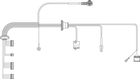 Bosch Kabelbaum HV 87186492520 | wärme24.de