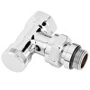 Danfoss Rücklaufverschraubung RLV-CX 15 R 1/2'', Eck, verchromt 003L0273