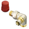 Danfoss Ventilgehäuse RA-N 15 G 3/4 AG, Winkeleck rechts, matt vernickelt 013G4204
