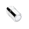 Danfoss Design Thermostatkopf RTX Rücklauftemperaturbegrenzer, chrom 013G6190