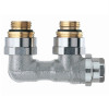 Heimeier Verschraubung Vekolux 1-Rohr 1/2'' Eck Rohranschluss G 3/4 AG 0535-50.000
