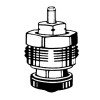 Heimeier Thermostat-Oberteil blaue Stopfbuchse 2340-02.299