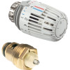 Heimeier Thermostat-Oberteil und Thermostat-Kopf Retro S 15 DN15 3500-12.800