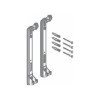 Buderus Schnellkonsole BMSplus FMS BH: 900mm, 3 Stück für Typ 20 bis 33, mit Blind und Entlüftungsstopfen 7738325252