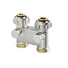 Buderus Umlenkstück für vertauschte Anschlüsse - Durchgang 3/4'' Aussengewinde, 50mm Abstand 80007512