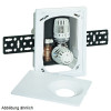 Heimeier UP-Kasten Multibox K-RTL chrom mit Thermostatventil und RTL, verchromt 9301-00.801