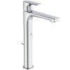 Ideal Standard Connect Air Waschtischarmatur mit hohem schwenkbarem Auslauf mit Sockel chrom, Ausladung 150mm, 5 l/min, mit Ablaufgarnitur A7025AA
