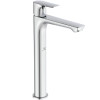 Ideal Standard Connect Air Waschtischarmatur mit verlängertem Sockel ohne Ablaufgarnitur chrom, Ausladung 150mm, 5 l/min A7027AA