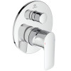 Ideal Standard Connect Air Badearmatur Unterputz Bausatz 2, rose tte d:163mm, eigensicher DIN EN 1717, chrom A7057AA