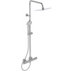 Ideal Standard Duschsystem mit Thermostat Ceratherm T100 Brauseschlauch 1750mm, chrom A7240AA