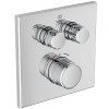Ideal Standard Brausethermostat UP Ceratherm Navigo 2 Verbraucher Eckig,  Chrom A7302AA