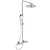 Ideal Standard Duschsystem Ceratherm T50 länge einstellbar fix mit Teleskopfunktion, chrom A7704AA