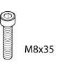 Ideal Standard Zylinderschraube M8x35 DIN 912 A960242NU