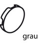Ideal Standard Abdeckkappe Grau RAL7016 A963216LJ
