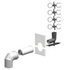 Atec Schacht-Set PC DN80/125-DN80 Edelstahl 1471