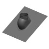 Atec Schrägdachpfanne 5-45 Grad DN60/100-DN80/125, schwarz, 470x560mm 1556
