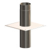 Atec Aufsatzplatte DN60/100, 330x330mm Edelstahl blank 700668