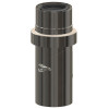 Atec Kontroll-Rohr DN80/125 mit Zuluftansaugung Edelstahl blank 701755