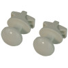 Purmo Universalknopf für Badheizkörper, weiß 2er Set AZ13BH004800953