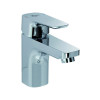 Ideal Standard Waschtischarmatur Ceraplan III mit Ablgarnitur, Ausladung 109mm, chrom B0704AA