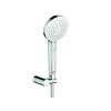 Ideal Standard Handbrause-Set Idealrain Evo 3-Funktionshandbrause d:110mm, chrom B2404AA