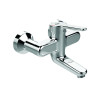 Ideal Standard Ceraplus 2 Wand-Waschtischarmatur 180mm Chrom, Ausladung 180-199mm, absperrbaren S-Anschlüssen BC110AA