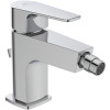 Ideal Standard Bidetarmatur Cerafine D mit Ablaufgarnitur, Ausladung 124mm, chrom BC691AA