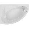 Belli Milano Raumspar-Badewanne L: 150 B: 104 H: 40cm 0020011000001 weiß Ausfuerhrung links