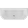 Belli Lupor Vorwand-Badewanne L: 180 B: 80 H: 50cm 0020052000001 weiß