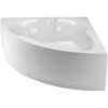 Belli Largo Eck-Badewanne L: 150 B: 150 H: 46cm 0020072024001 weiß inkL: Traegergestell und Schuerze