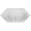 Belli Austin Sechseck-Badewanne L: 190 B: 90 H: 48,5cm 0020074000001