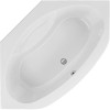 Belli Sansibar Eck-Badewanne L: 140 B: 140 x 44cm 0020115000001 weiß
