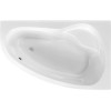 Belli Sunrise Raumspar-Badewanne L: 173,5 B: 108,5 H: 45,5cm 0020204000001 weiß Ausfuehrung rechts 
