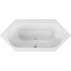 Belli Andros Sechseck-Badewanne L: 200 B: 90 H: 46cm 0020208000001