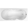Belli Tosca Rechteck-Badewanne L: 160 B: 80 H: 42,5cm 0020270008001