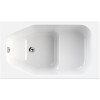 Belli Dobra Sitz-Badewanne L: 120 B: 70 H: 43/28,5cm 0020274000001