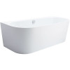 Belli Themse Fine V Vorwand-Badewanne L: 180 B: 80 H: 46/60cm 0020341341001 weiß