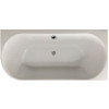Belli Salm VR Vorwand-Badewanne L: 150 B: 70 H: 43/60cm 0020353343001 weiß, mit festintegrierter Schürze